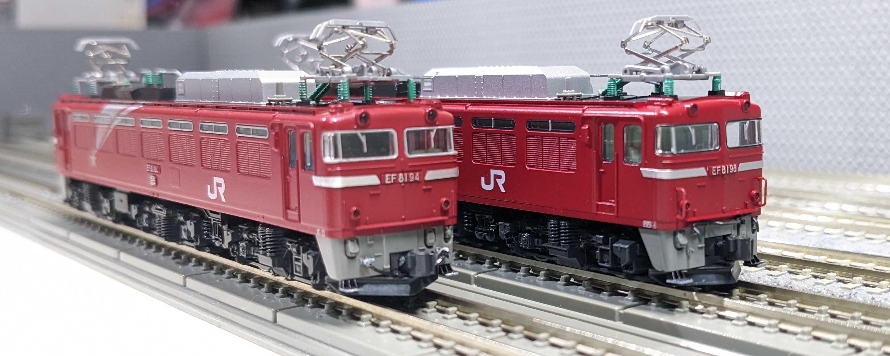 🟣kato 3021-3 EF81 94号機 北斗星色 所属車両 - 竹ノ塚総合車両
