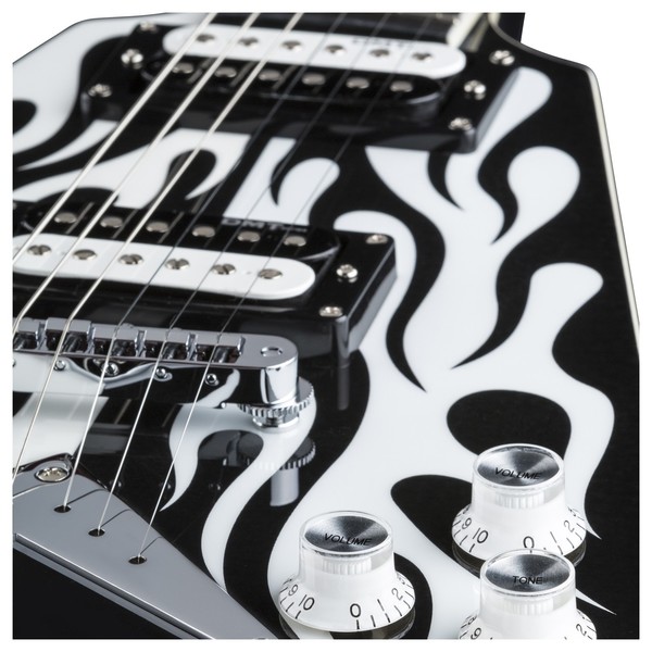 Dean Michael Schenker Custom, Flames at Gear4music