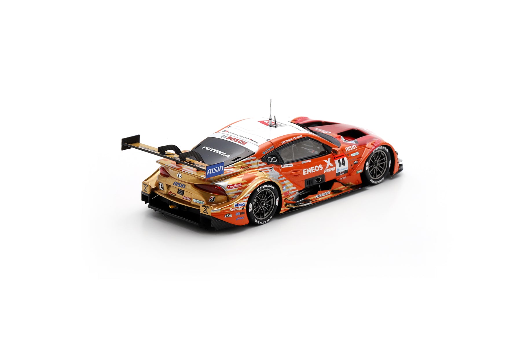 Spark SGT153 1/43 ENEOS X PRIME GR Supra No.14 TGR TEAM ENEOS