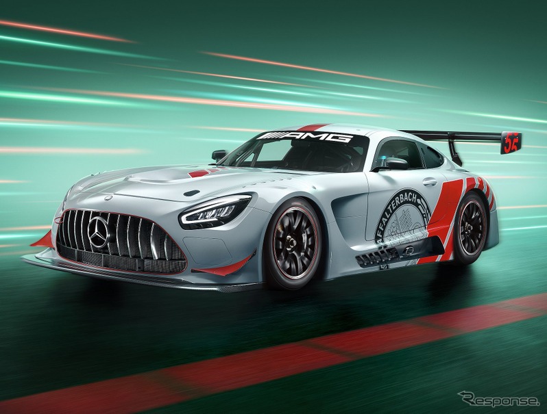 メルセデスAMG、レーシングカーにも55周年記念車…5台限定、650馬力に