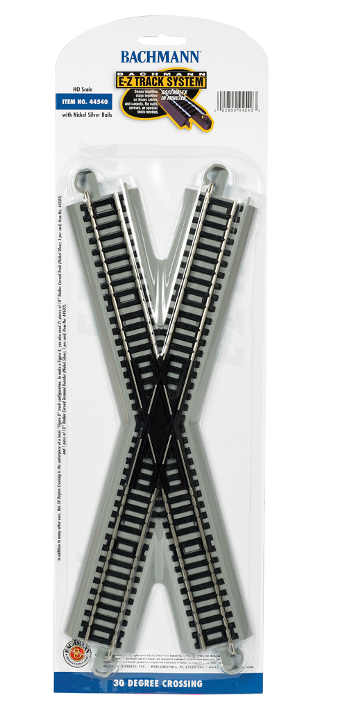 30 Degree Crossing (HO Scale Nickel Silver) [44540] - $25.00
