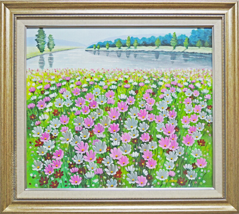 楽天市場】絵画 油絵 花とバイオリン (池田秀郎) 送料無料 【肉筆