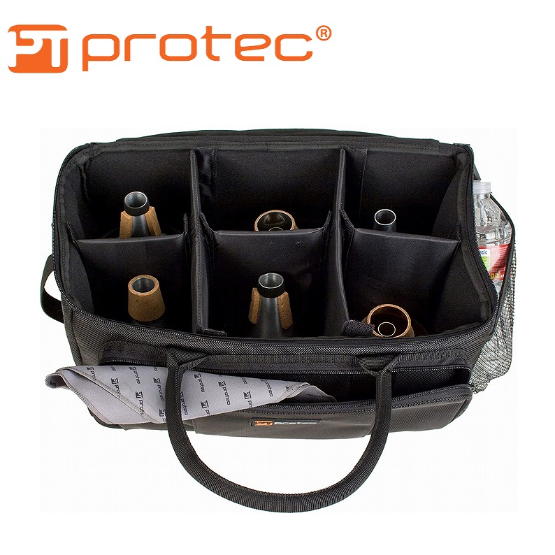 楽天市場】PROTEC ミュートバッグ トランペット用 3個収納可能 小物