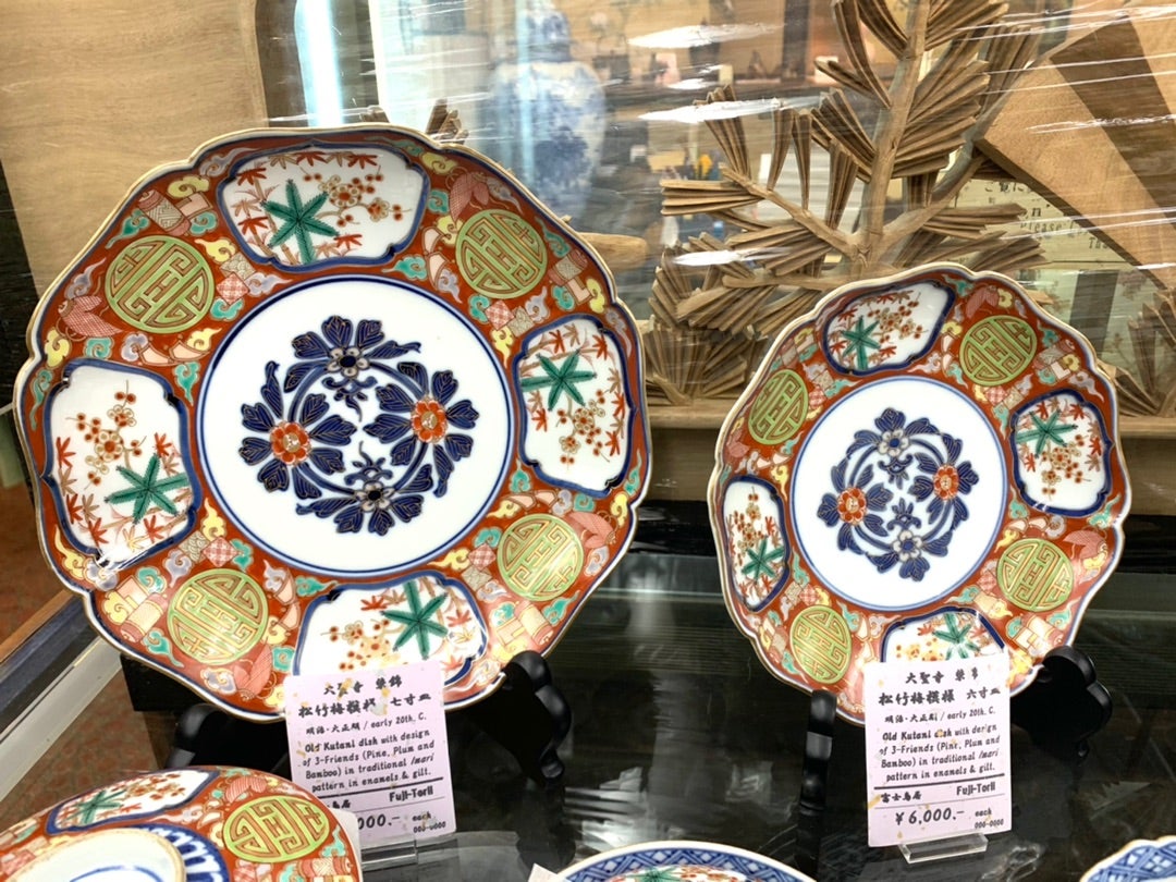 表参道の古美術店で探していた屏風絵にやっと出会えた＠富士鳥居