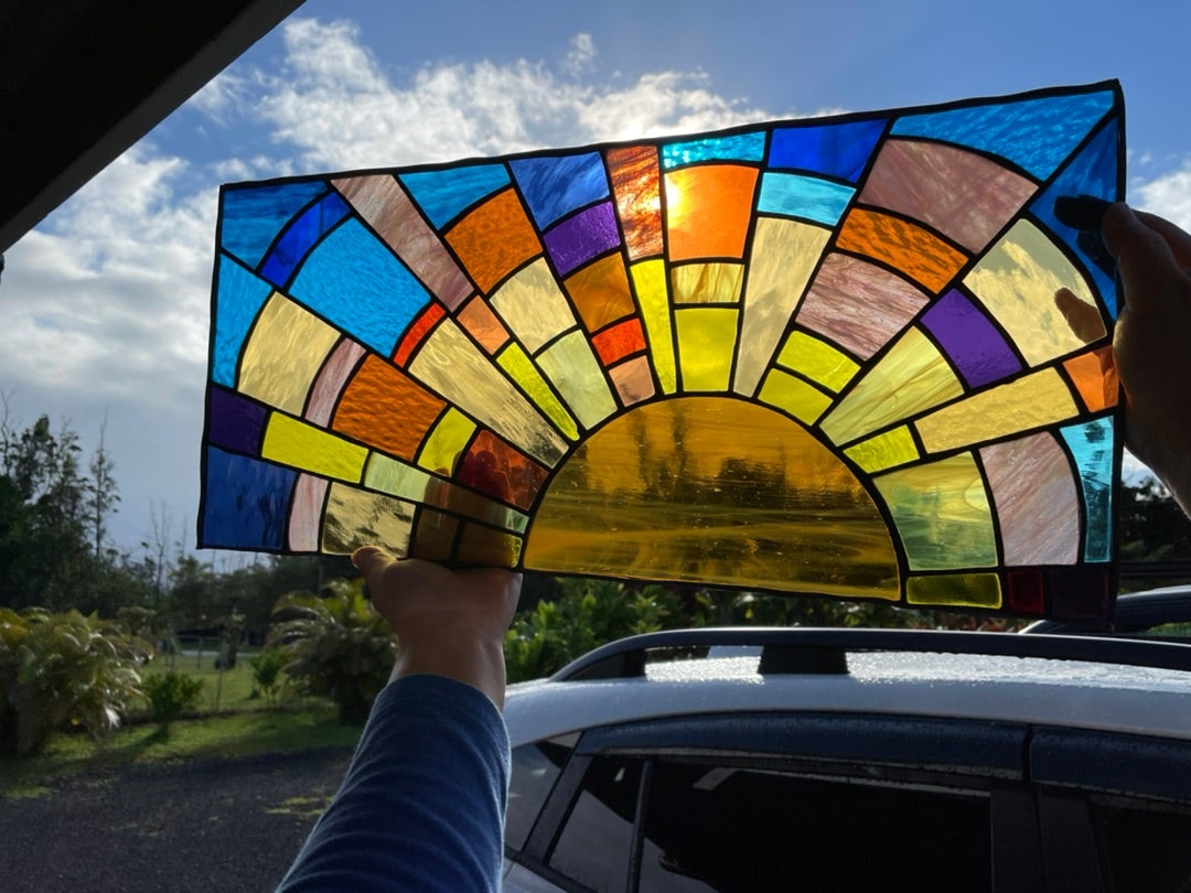 ステンドグラスが完成！ | ハワイ島でノンビリ暮らし
