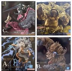 M*D様 一番くじ ワンピースex 悪魔を宿す者達vol3 4点セット 魂豪示像