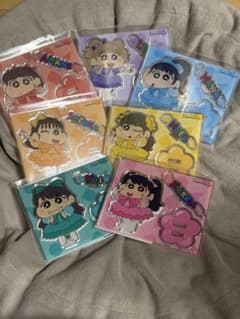 FRUITS ZIPPER ×クレヨンしんちゃん アクリルスタンド 7人セット