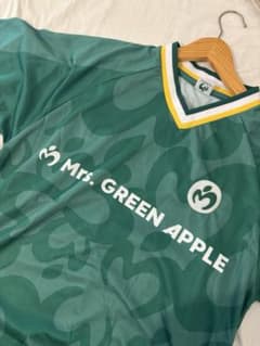 Mrs. GREEN APPLE 10 ゲームシャツ(ワッペンなし) - メルカリ