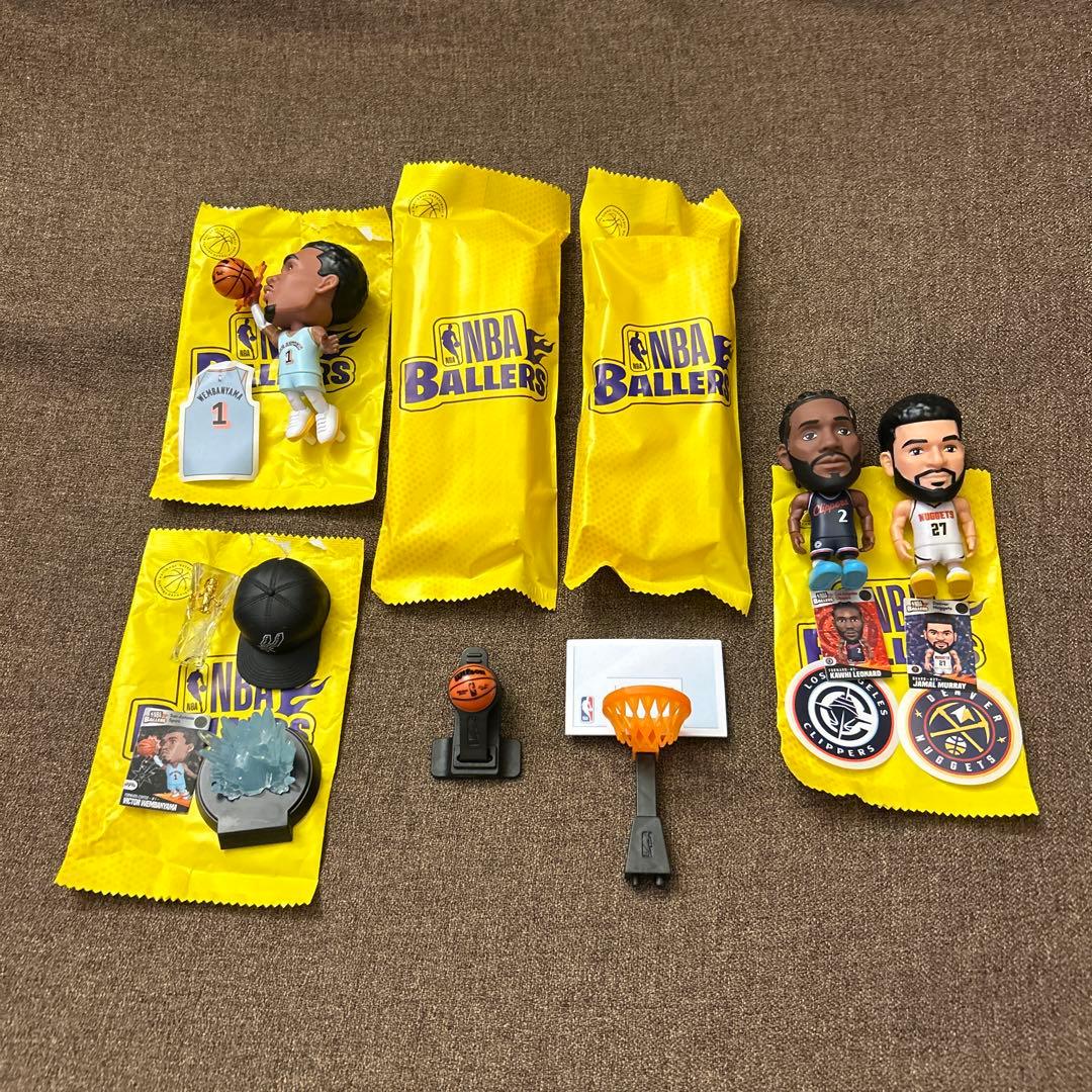 NBA BALLERS ウェンバンヤマ、レナード、マレー、 ハーフコートセット 2024-25 Select #146 Jaylen Brown Premier Level Green White Purple