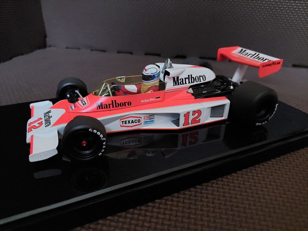 PMA 1/18 ＃１２ マクラーレン M23 J・マス　Marlboloロゴ PMA 1/18 ＃12 マクラーレン フォード M23 1976 J・マス Marlbolo