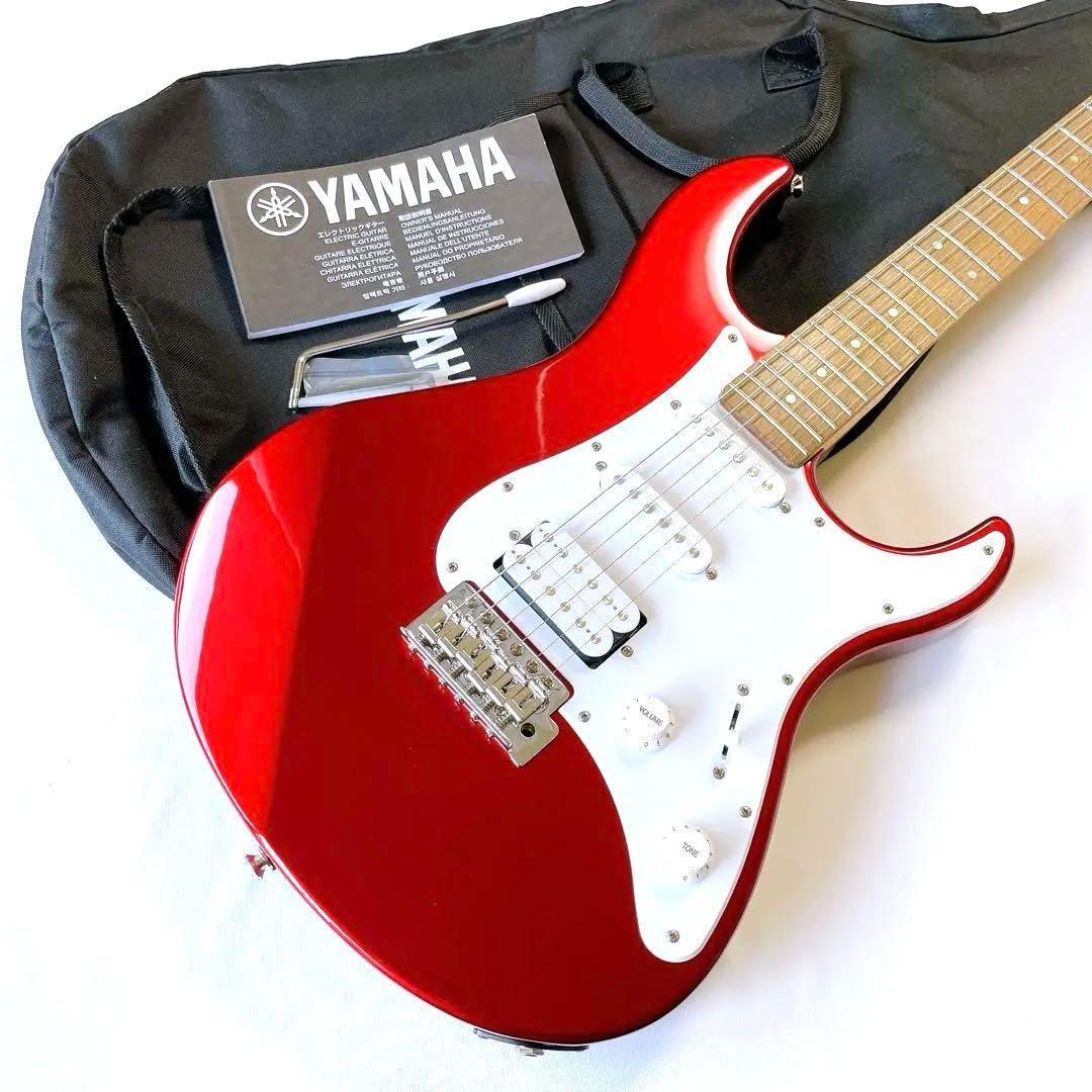 付属品&ケース付き　YAMAHA パシフィカPAC012 レッド Amazon | YAMAHA PACIFICA012 RED METALLIC エレキギター 初心者 入門