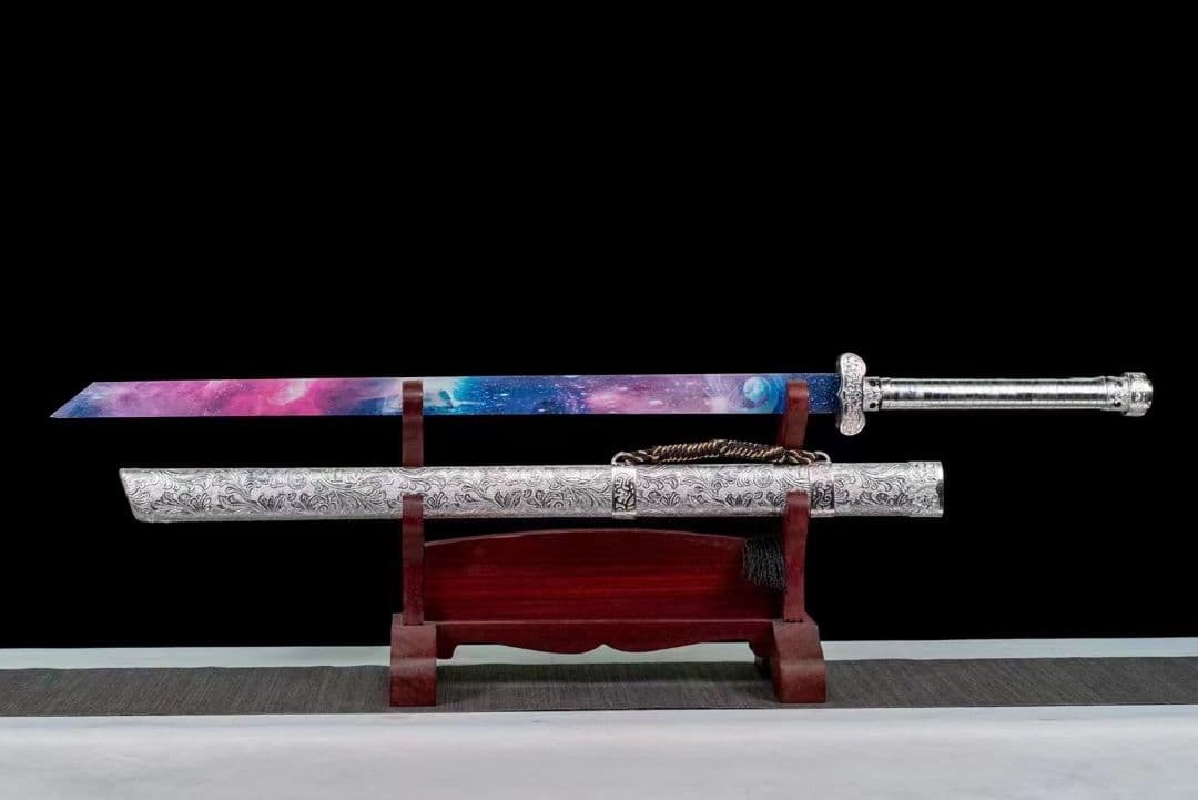 26寸銅装鋒鋼超鏡面武士刀『鏡面紅武士』 古兵器 武具 刀装具 日本刀