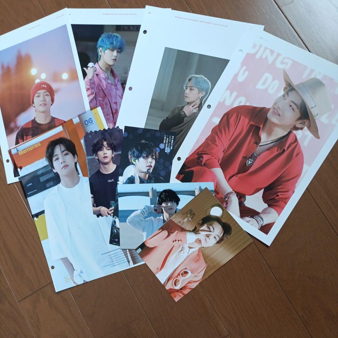 BTS V タレントカードセット公式のみ - メルカリ