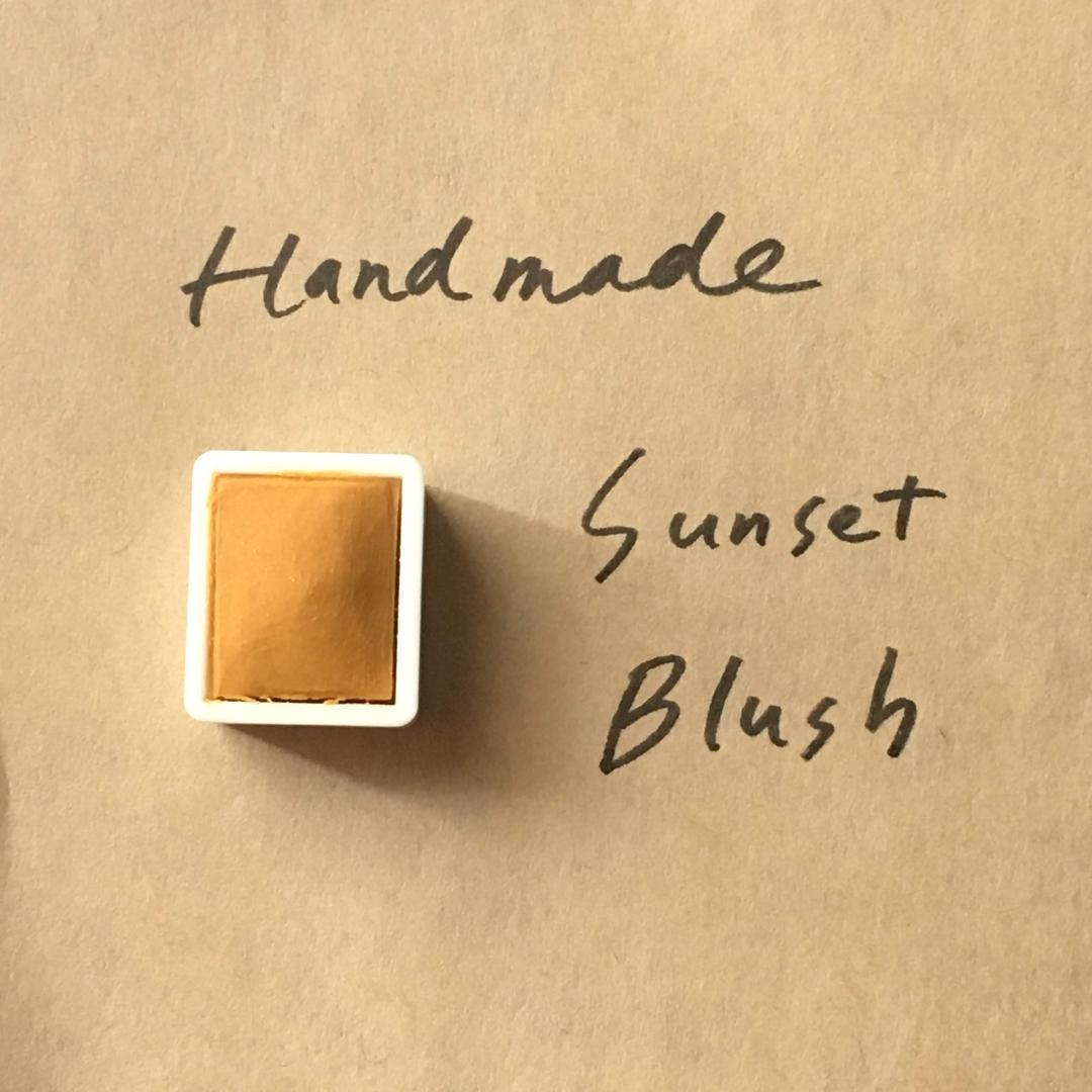 画材 Sunset blush Sunset Blush Piazza | Rose Terracotta Powder Blush | VIEVE