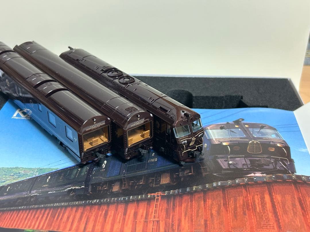 鉄道模型　KATO 10-1519 クルーズトレイン　ななつ星　in九州　8両 Amazon.co.jp: KATO Nゲージ クルーズトレイン「ななつ星in九州」 8両