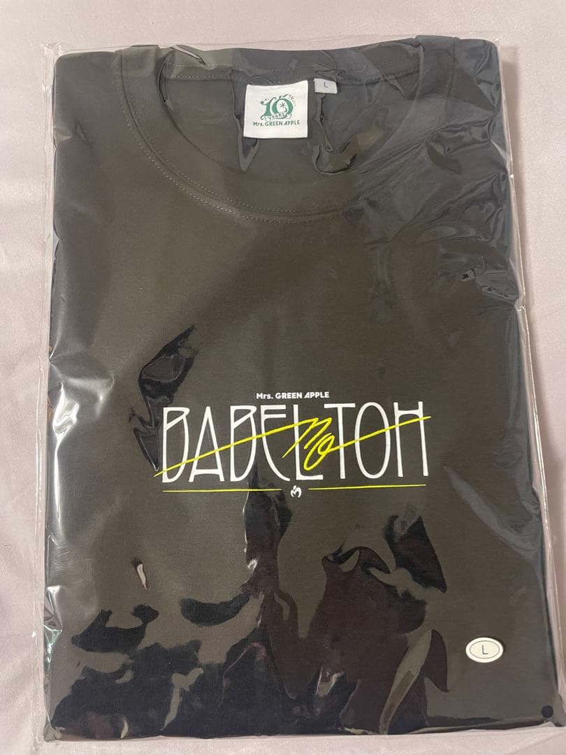 Mrs.Green Apple BABEL no TOH Tシャツ Lサイズ - メルカリ