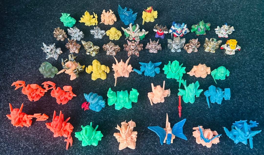 【レア多数】ガン消しまとめ売り まとめ売り】ガン消し ガンダム 昭和 レトロ ガチャ レア 初期 パーツ