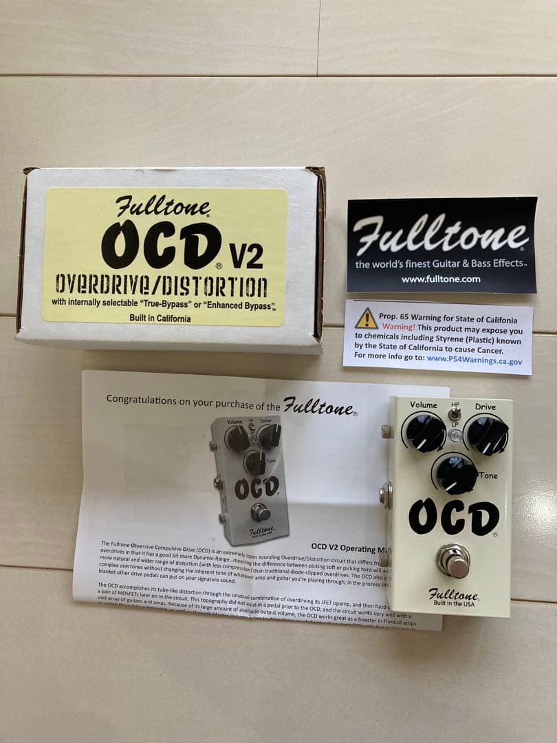 Fulltone OCD V2 オーバードライブ/ディストーション（中古） Fulltone OCD オーバードライブ ディストーション エフェクター