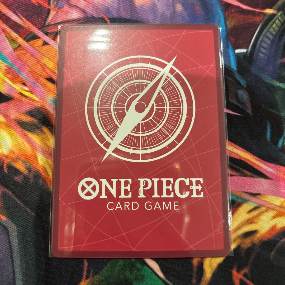 ワンピースカードゲーム 青紫ルフィデッキパーツ リーダーパラレル