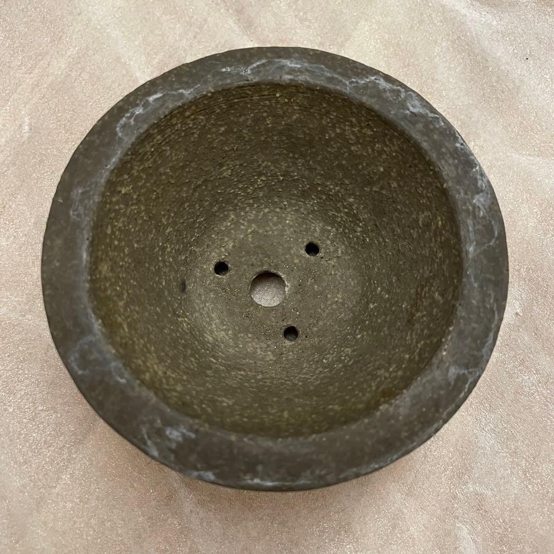 盆栽鉢 ミニ盆栽 鉢 豆盆栽 骨董品 陶芸品 円形 国華園オンラインショップ / まめ盆栽鉢 匠 7種 （1箱4～6個入り