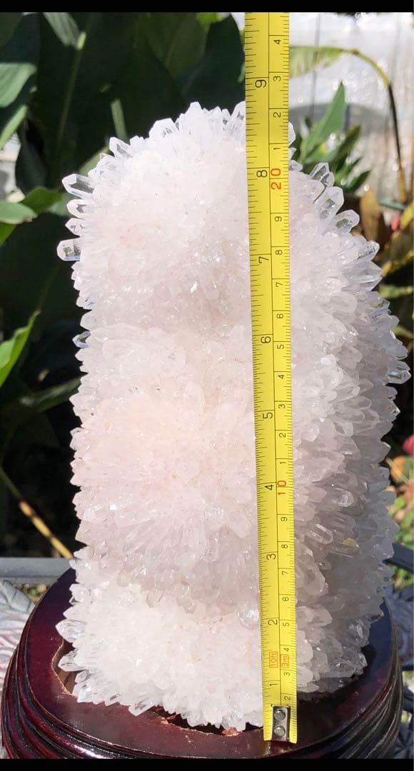 ✳ ❤️超レア4.2 kg 透明感拔群雪結晶 花形水晶クラスター