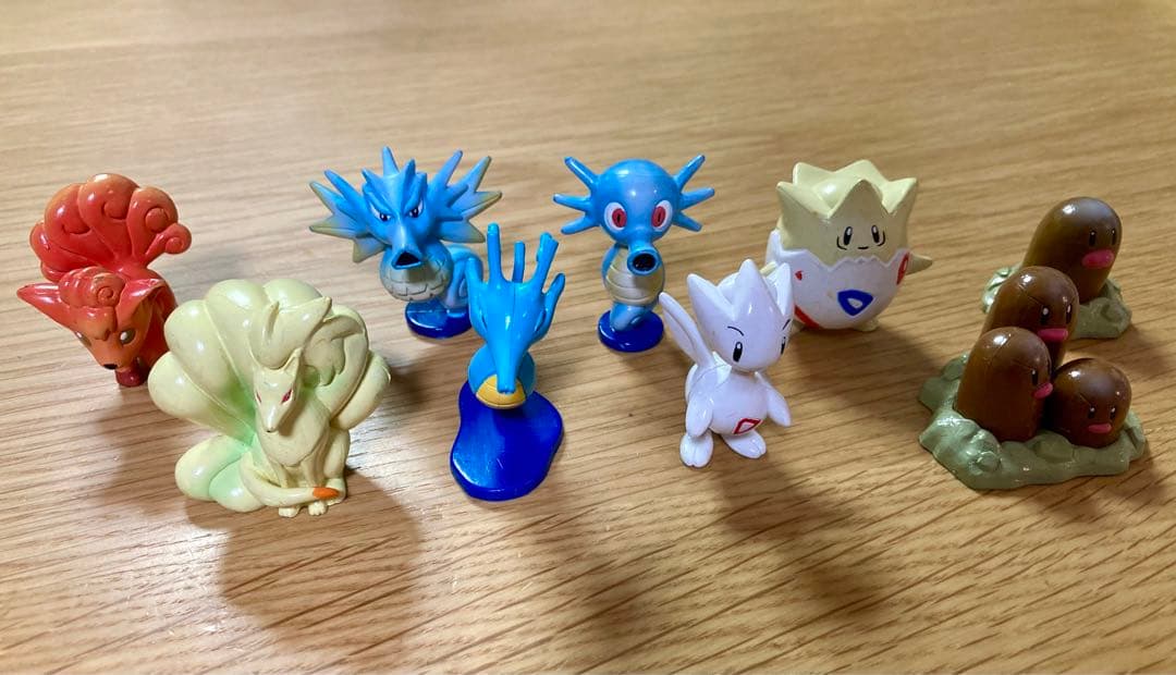 ポケモン モンコレ 初期 9体セット まとめ売り　トゲチック、キングドラなど Yahoo!オークション - ポケモン フィギュア モンコレ セット 初期 まと
