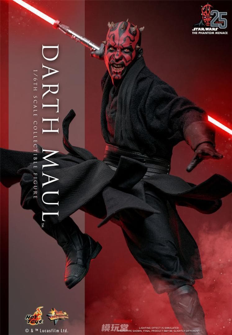 ホットトイズ 1/6 スター・ウォーズ ダース・モール（2.0版） MMS748 ムービー・マスターピース】『スター・ウォーズ エピソード1