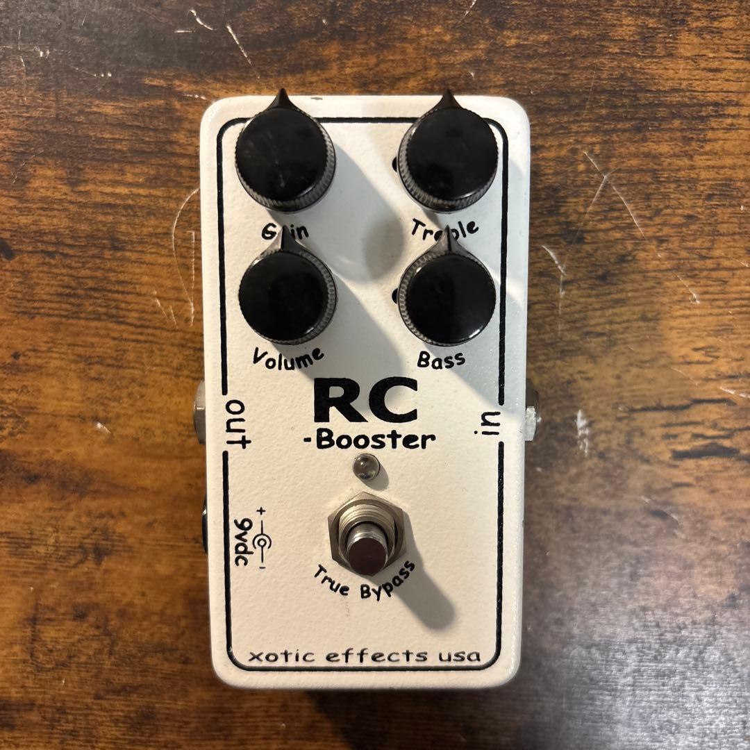 xotic effects RC Booster 初期型手書きシリアル Yahoo!オークション - レア XOTIC RC BOOSTER 刻印シリアル 最初期型