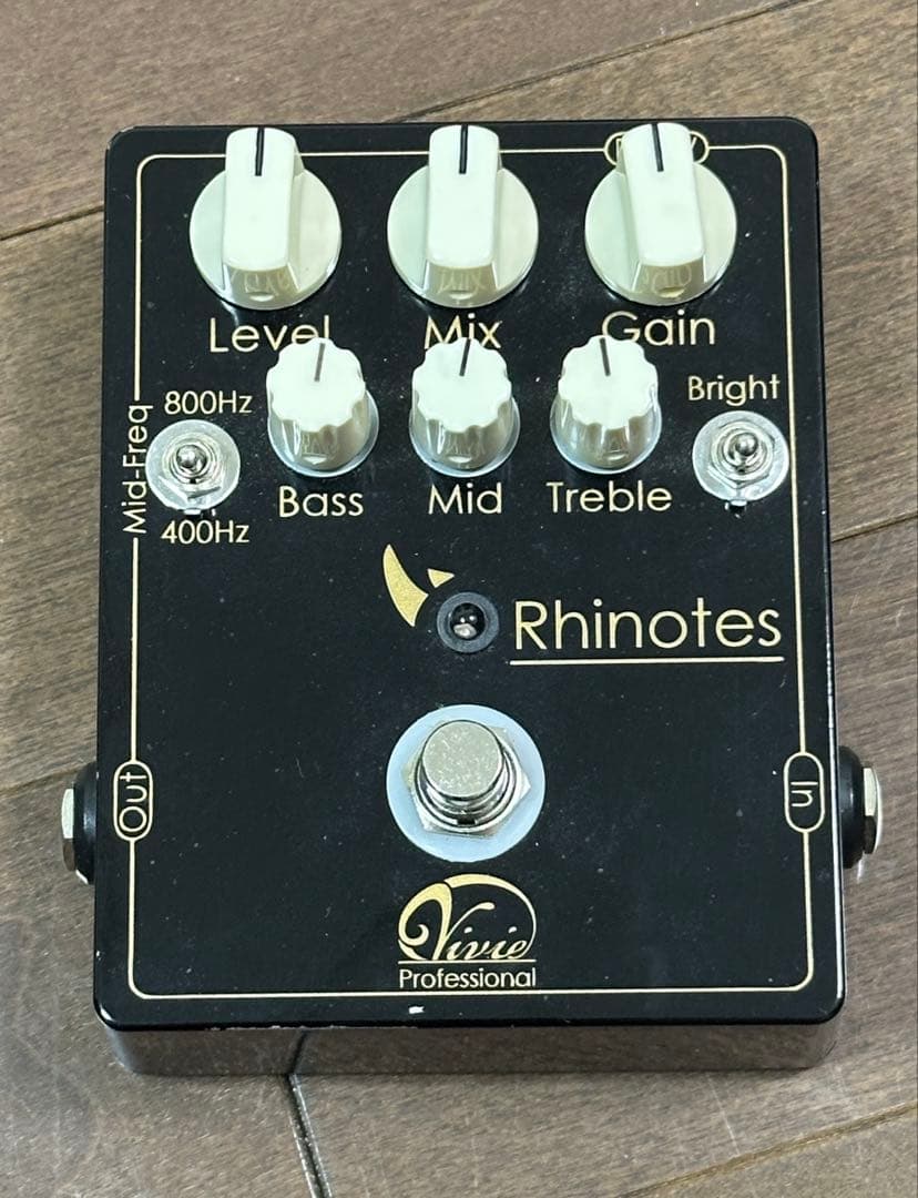 【完動品】Vivie Rhinotes ベースエフェクター レビュー】Vivie Rhinotes - あさぎベーススタジオ