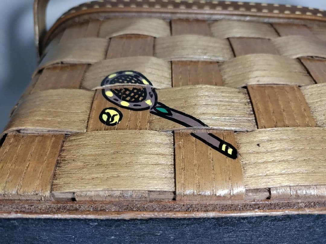 美品 Caro-Nan カロナン バスケット Basket テニス希少 - メルカリ