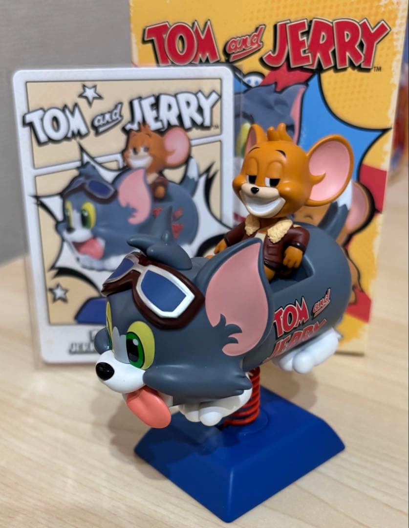 その他 Tom and Jerry JERRY'S TOM KIDDIE RIDE 2010s Cogan Coin Operated Motorcycle Kiddie Ride - Tom and Jerry