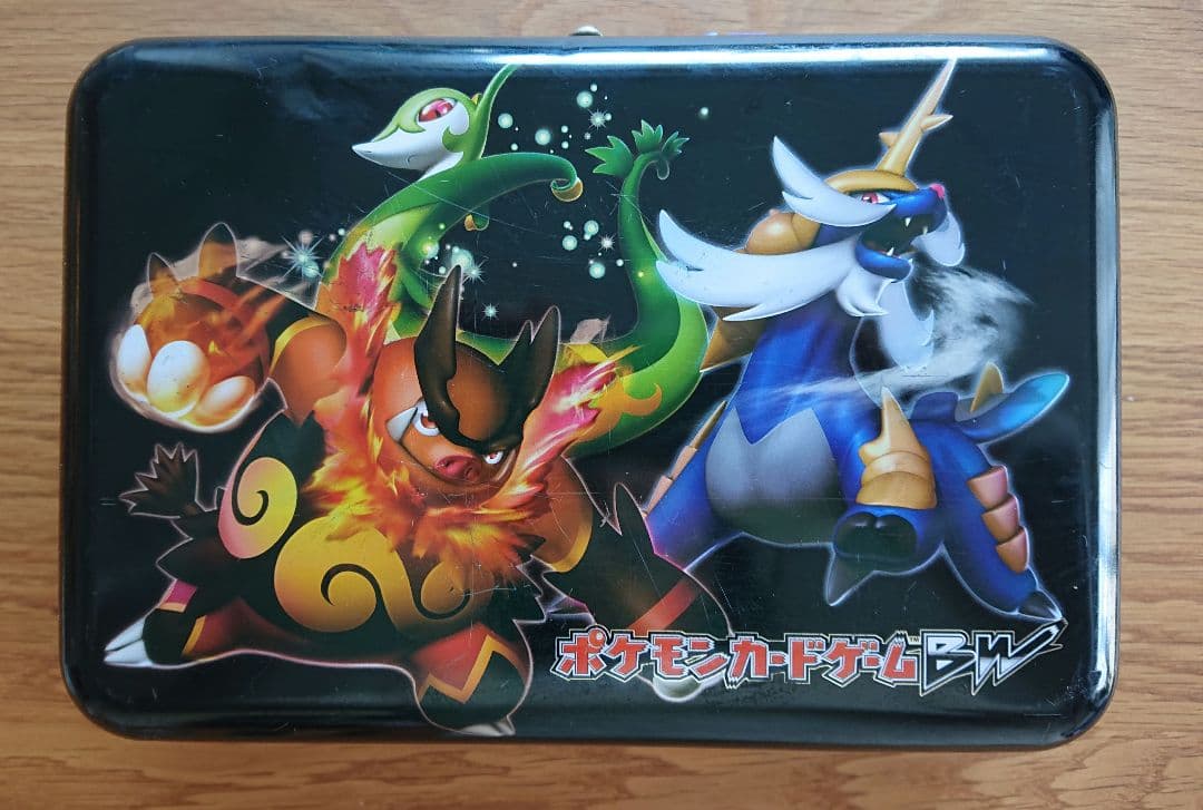 ポケモンカードゲームBW はじめてセット DX 缶BOX - メルカリ