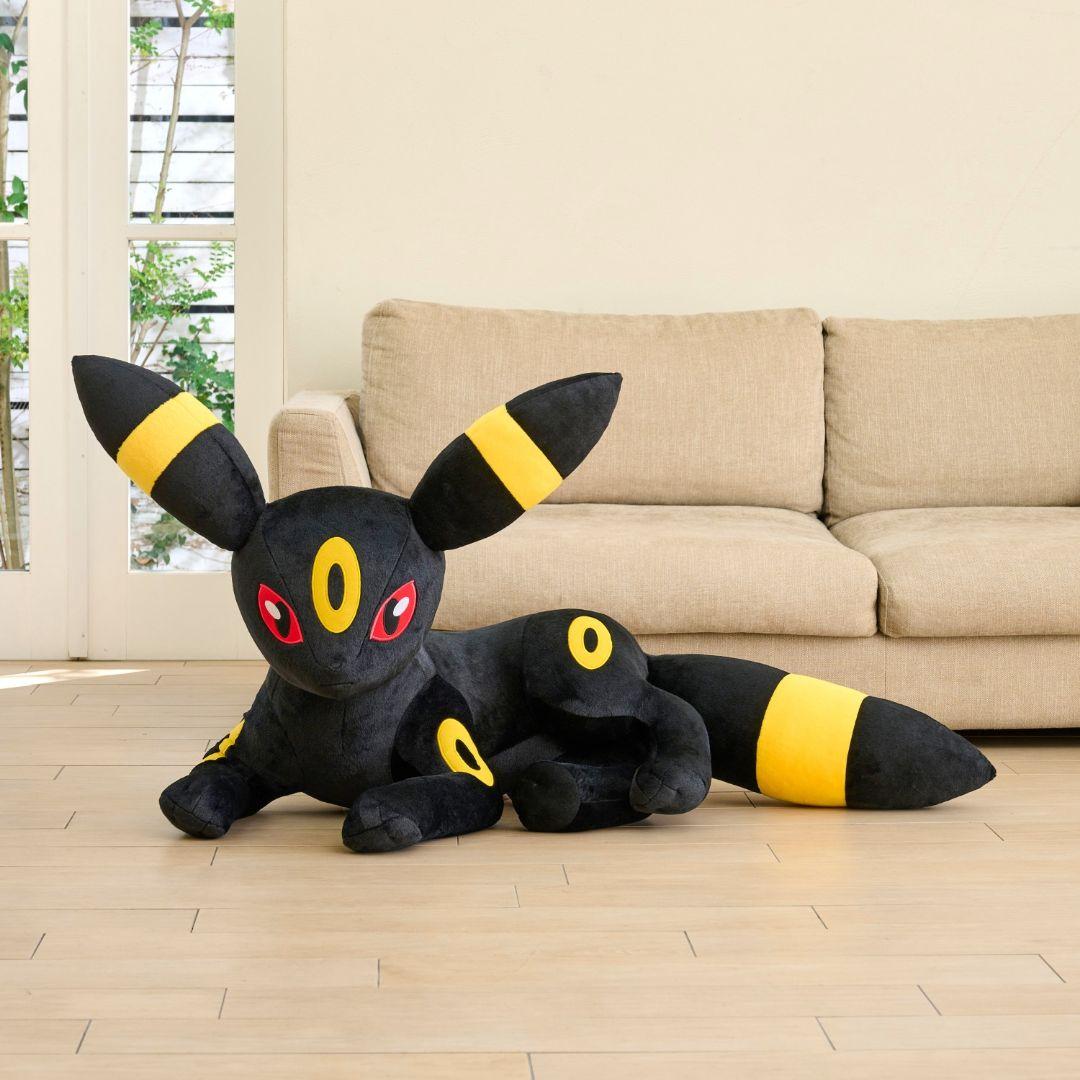 新品　ポケモン　ブラッキー 等身大 ぬいぐるみ ポケモン Eevee 受注生産 ポケモン】エーフィ・ブラッキーの等身大ぬいぐるみが受注開始