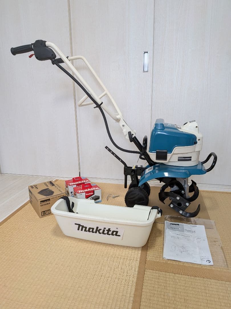 「マキタ MUK 360 DZ」耕運機 バッテリー2コ/充電器/フルセット！！！ 61VDm6CT5aL._AC_UF350,