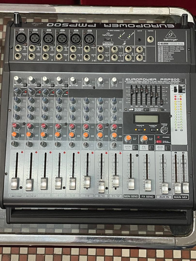 YAMAHAページEUROPOWER PMP500パワードミキサー 工場 EUROPOWER PMP500 パワードミキサー YAMAHAページEUROPOWER