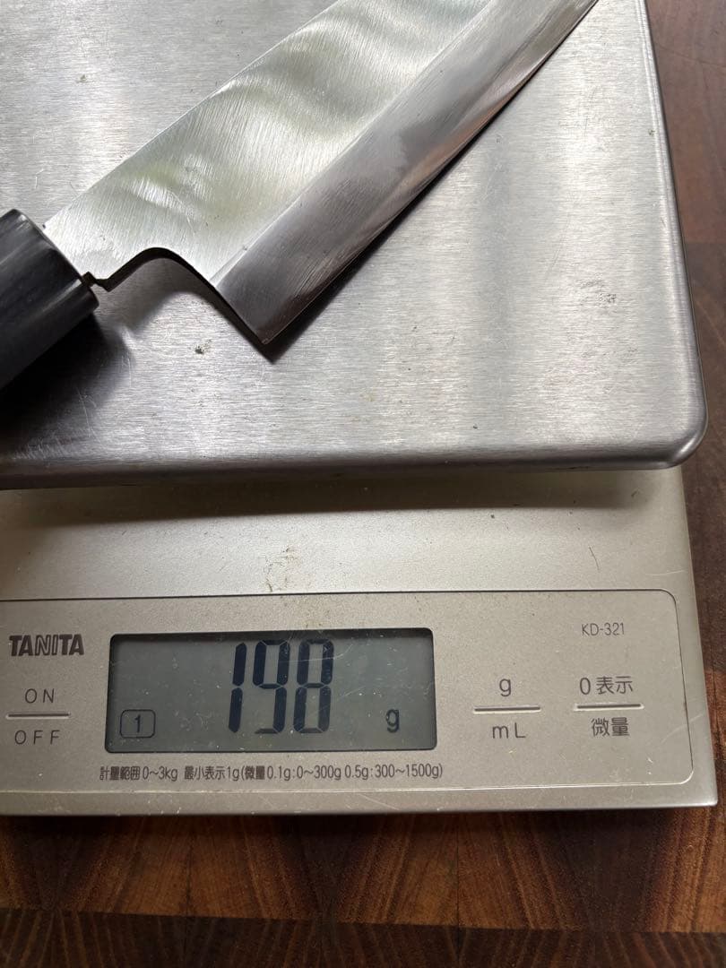 堺打刃物 出刃 170mm 6寸 包丁 薄口 舟行 和包丁 未使用 白鋼