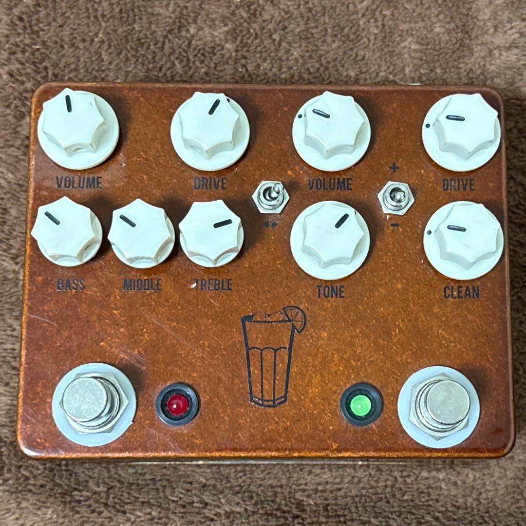 JHS PEDALS SWEET TEA V3 ギターエフェクター JHS Pedals「Sweet Tea V3」レビュー：名機を合体！贅沢な2-in-1ドライブ