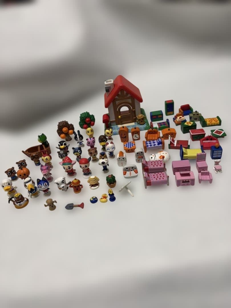 どうぶつの森＋　森をつくろう　フィギュアコレクション Yahoo!オークション -「森をつくろう フィギュアコレクション」の落札