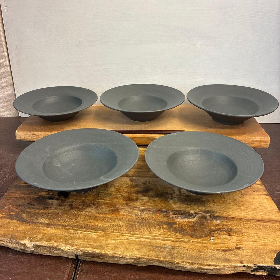 新品　陶器　陶芸作家　リム鉢5個 613 新品 陶器 陶芸作家 リム鉢5個 613 - メルカリ