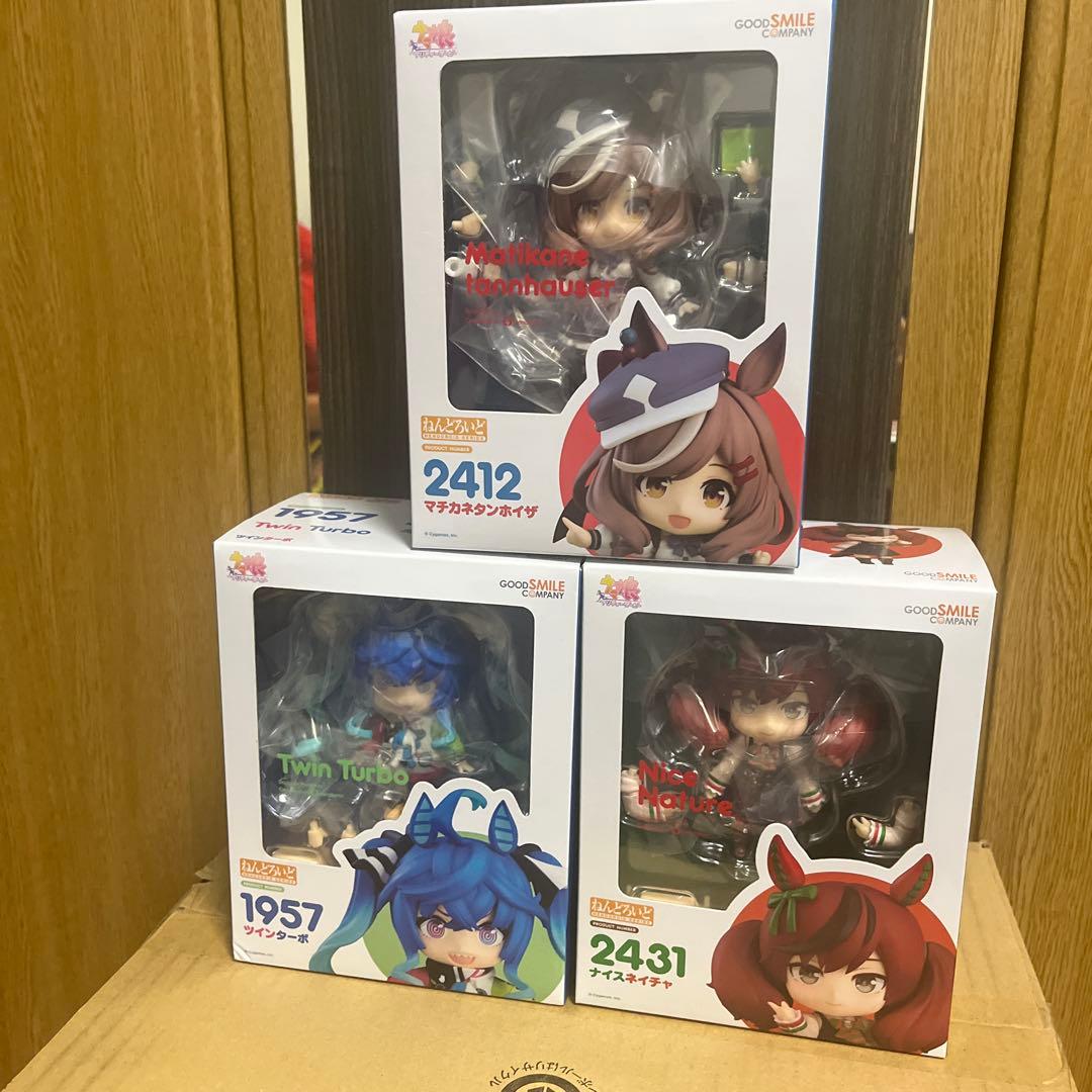 ウマ娘 ねんどろいど ツインターボ ナイスネイチャ マチカネタンホイザ