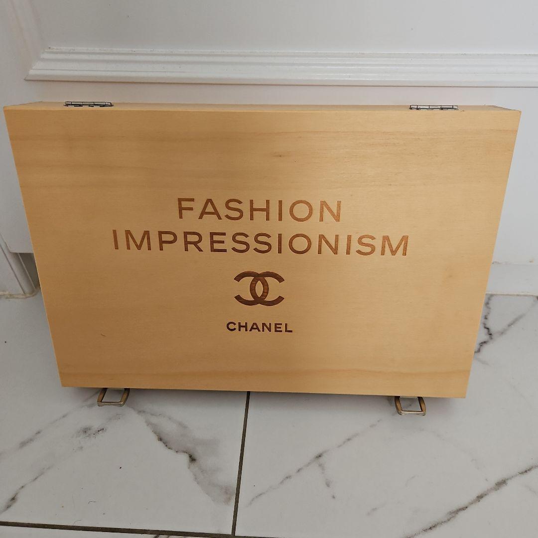 レア品★シャネル★CHANEL 希少カタログ★ファッションブック★木箱入り★ Used 展示品】シャネル CHANEL ノベルティ 木箱 ウッドバッグ カタログ