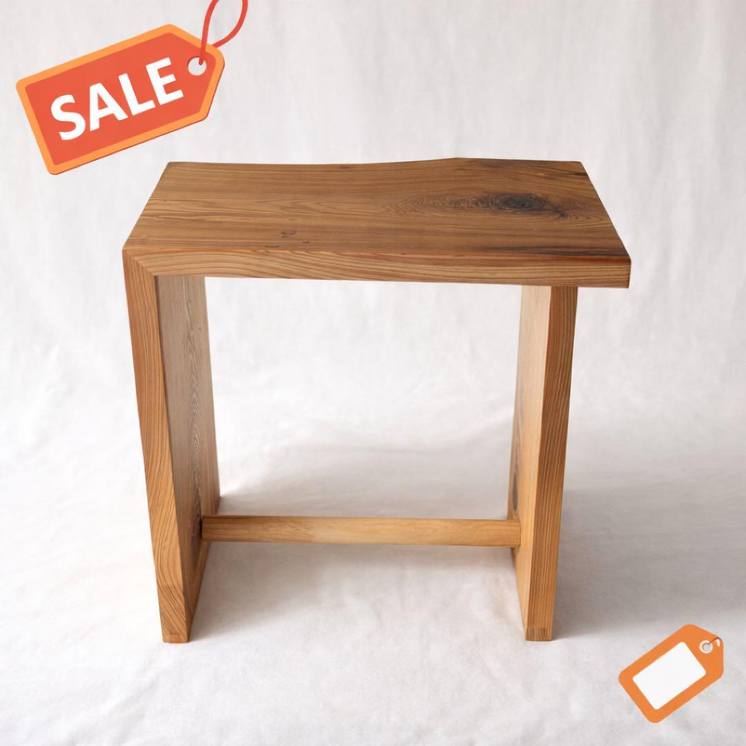 米杉のスツール　無垢材 スツール ハンドメイド｜天然木｜ナチュラル家具 large--1-20240405162632.jpg