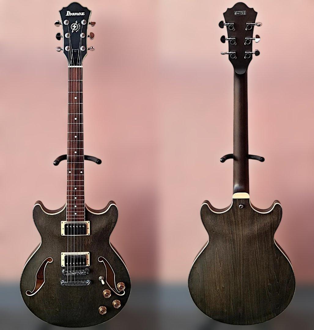 □Ibanez AM73D-TKF-12-01 美品 アイバニーズ セミアコ - メルカリ