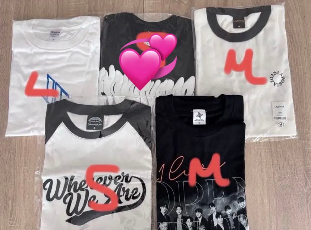 JO1 ツアーTシャツ4枚 うりざね顔川柳Tシャツ 金城碧海 – JO1 GOODS STORE