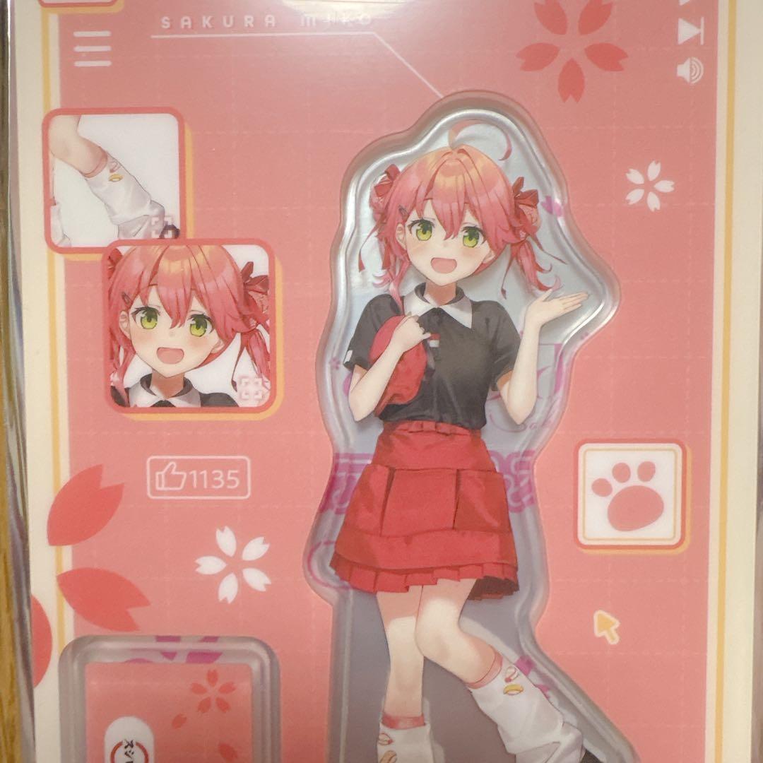 さくらみこ スシロー アクリルスタンド セット - メルカリ