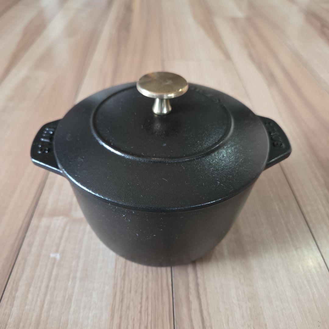 STAUB ストウブ ラ・ココット de GOHAN 16 cm staub(ストウブ） ラ・ココット de GOHAN M ホーロー鍋16cm/1.8L