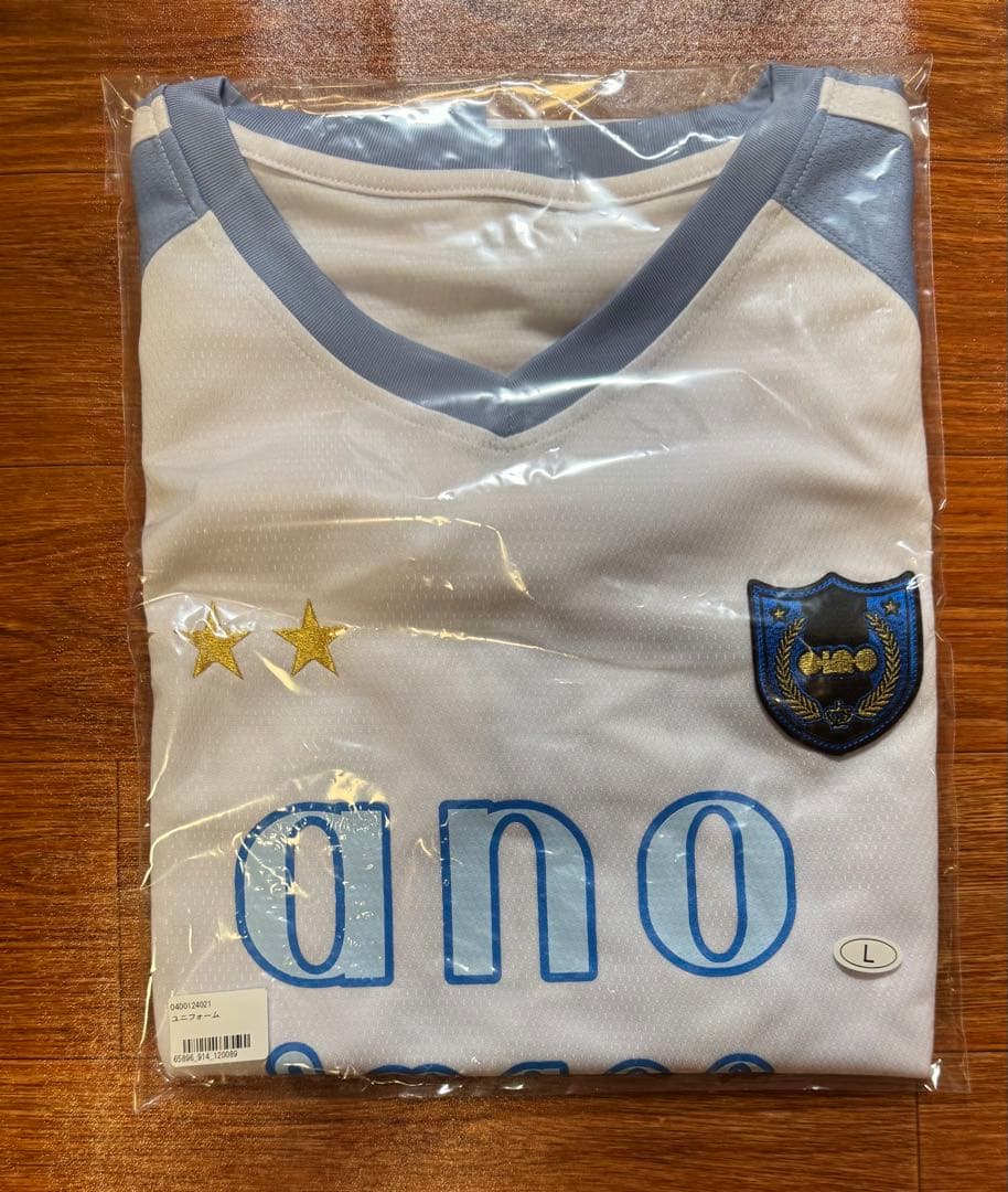 ano あのちゃん　ユニフォーム　Lサイズ 新品LあのちゃんanoユニフォームあのTシャツanoサッカーシャツT-shirt