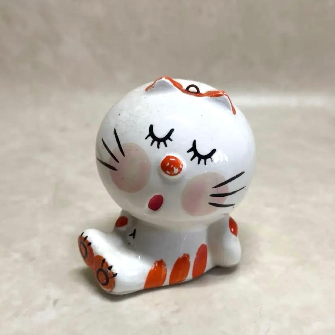 水森亜土 ねこ サンリオ 陶磁器 マスコット 貯金箱 - メルカリ