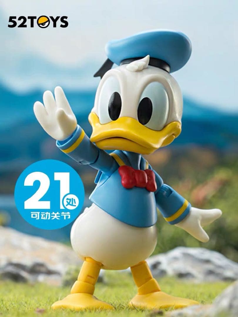 52toys x ディズニー ドナルド ダック アクション フィギュア 大人気