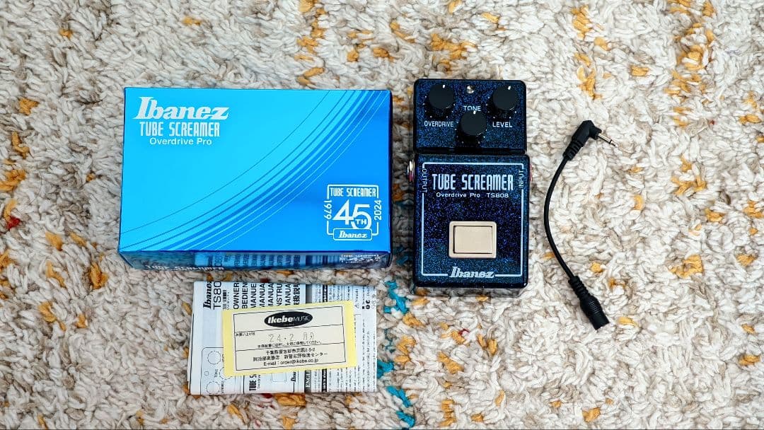 Ibanez TS808 45周年記念 オーバードライブ 新品未使用 Ibanez ts80845th ts808 45th 45周年モデル Tube Screamer オーバー